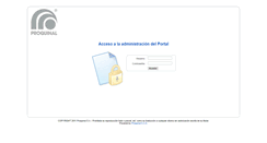 Desktop Screenshot of pqnportal.proquinal.com